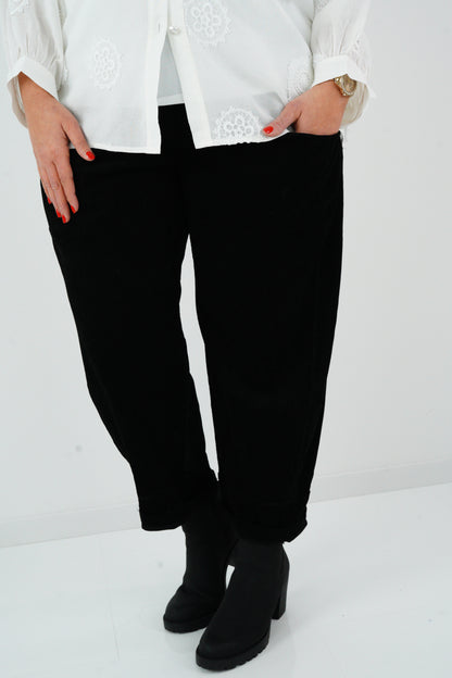 Joggpant in Schwarz (42-46)