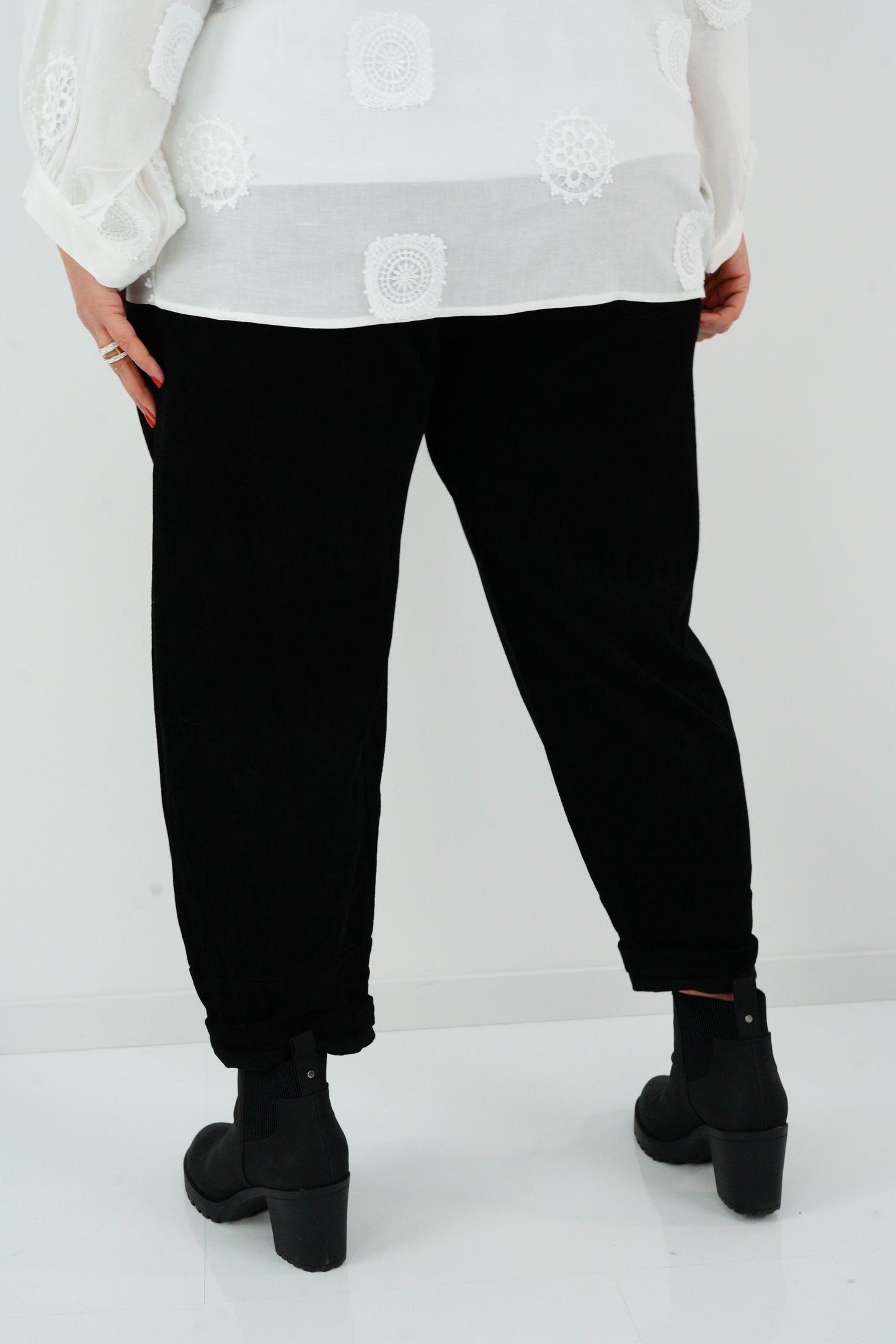 Joggpant in Schwarz (42-46)