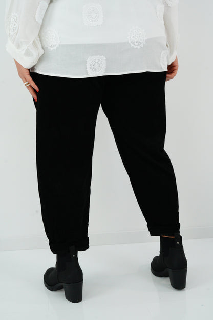 Joggpant in Schwarz (42-46)