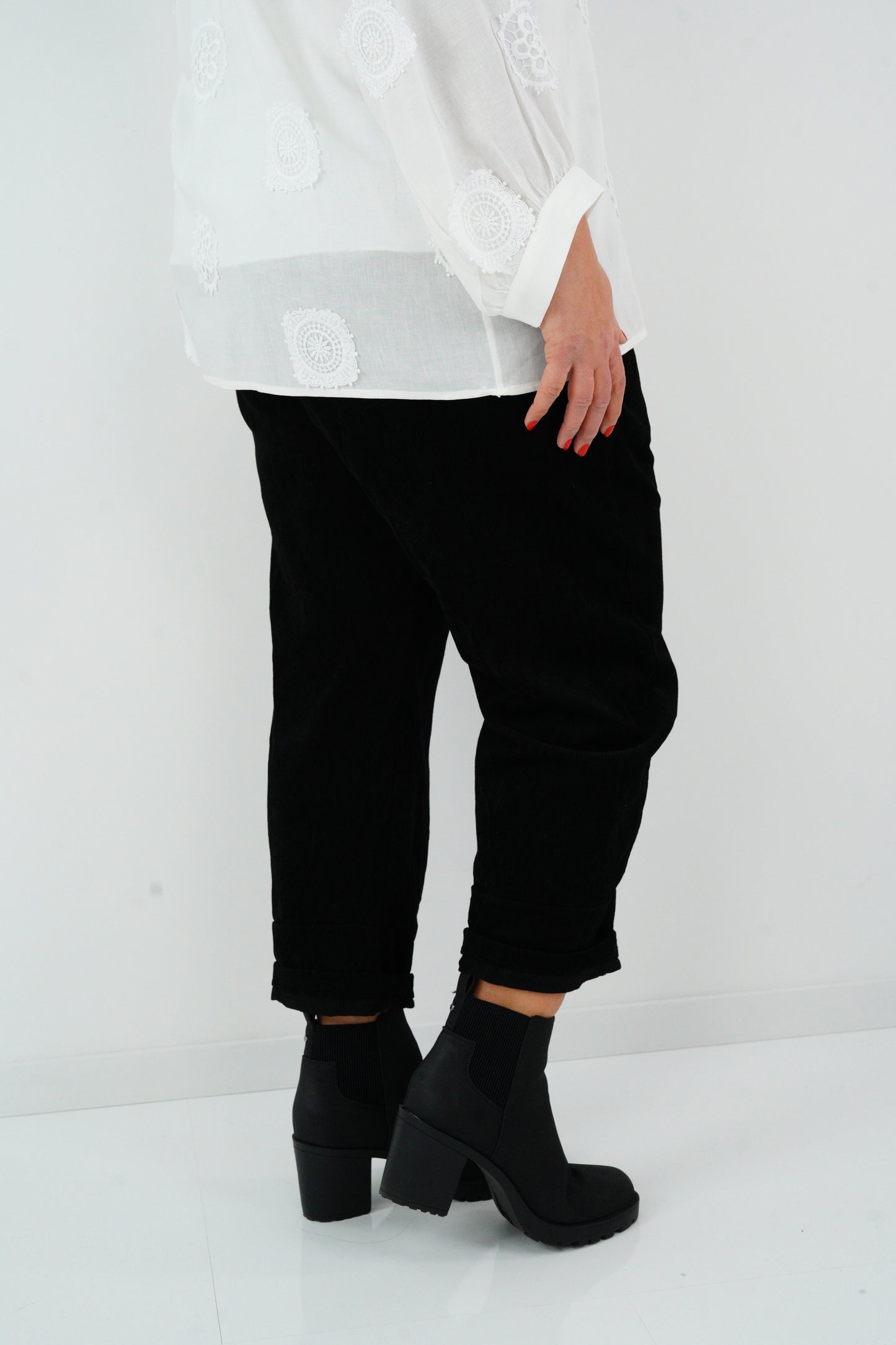 Joggpant in Schwarz (42-46)