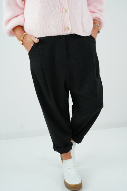 Baggy-Hose in Anthrazit (38-42+)