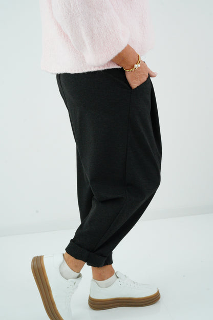 Baggy-Hose in Anthrazit (38-42+)