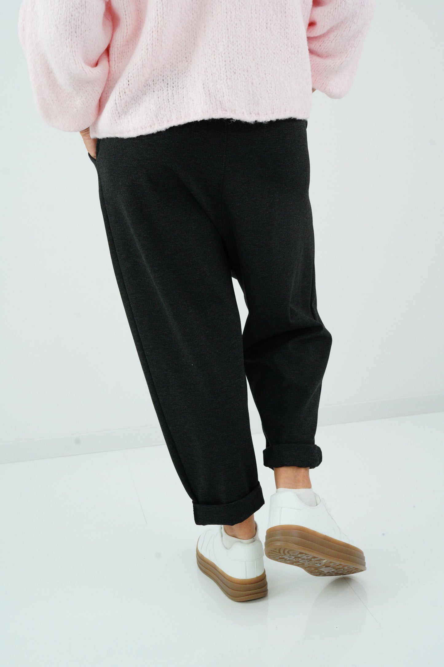 Baggy-Hose in Anthrazit (38-42+)