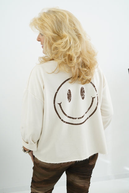 Sweatshirt in Beige (38-44)