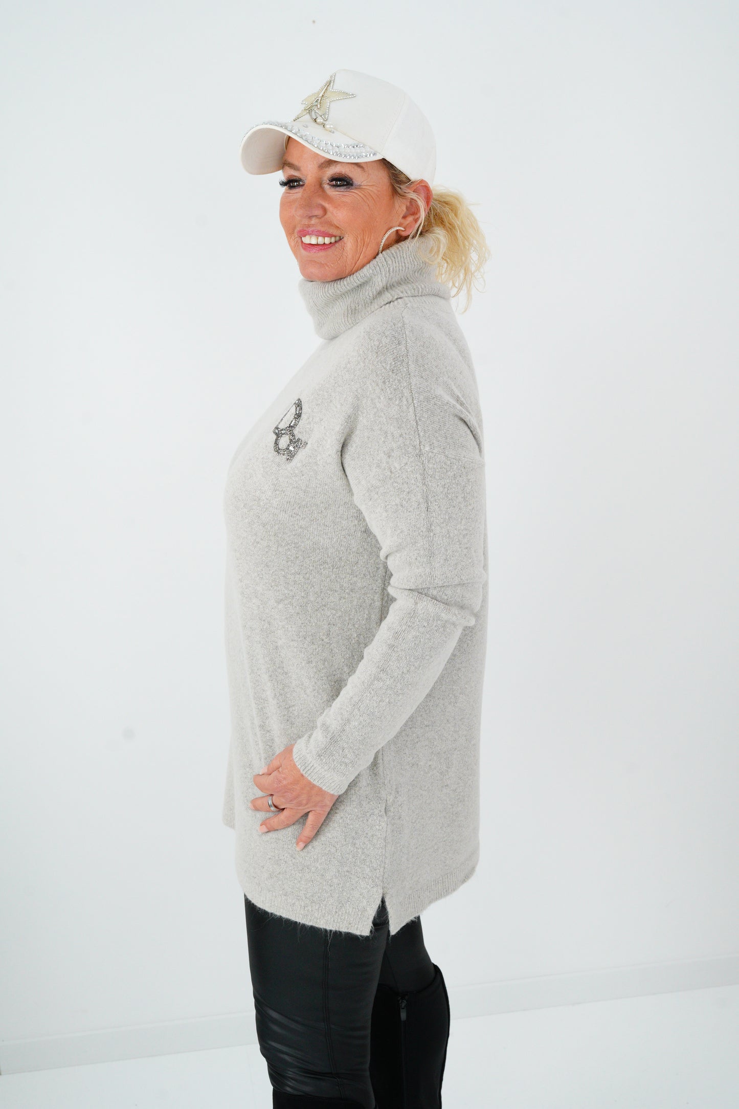 Pullover in Beige (38-42)