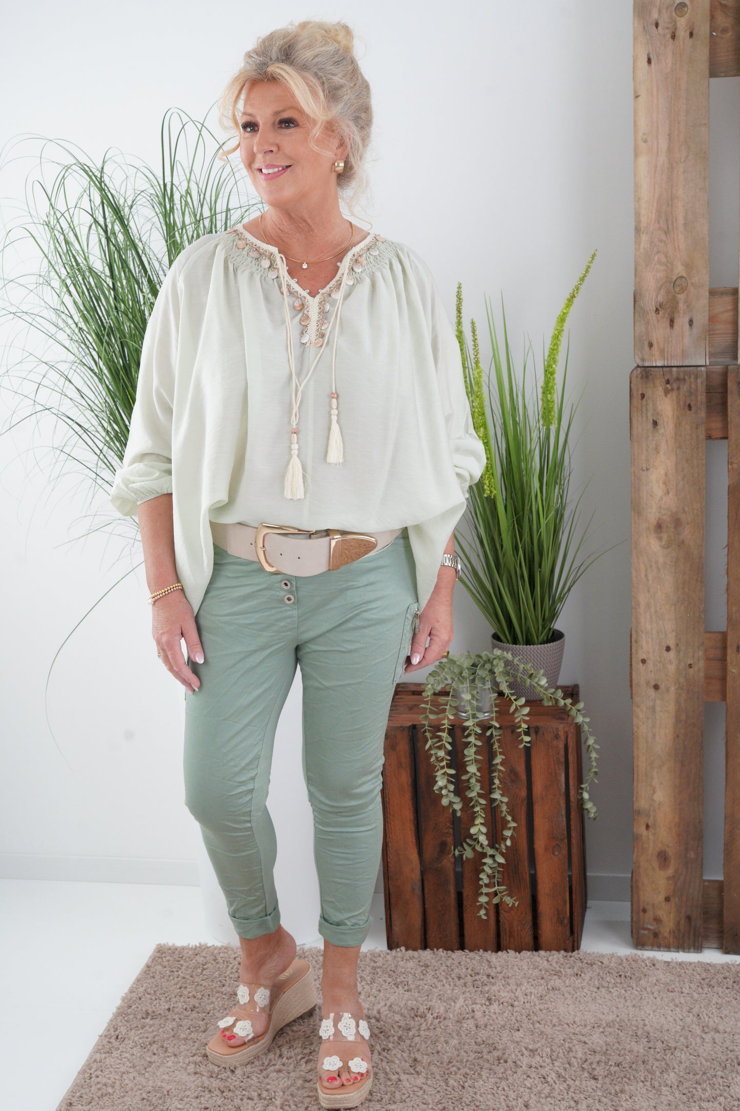 Joggpant in Khaki (36-40)