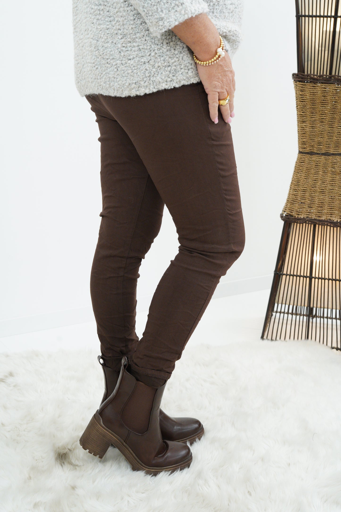 Joggpant in Schoko ( 38-42)