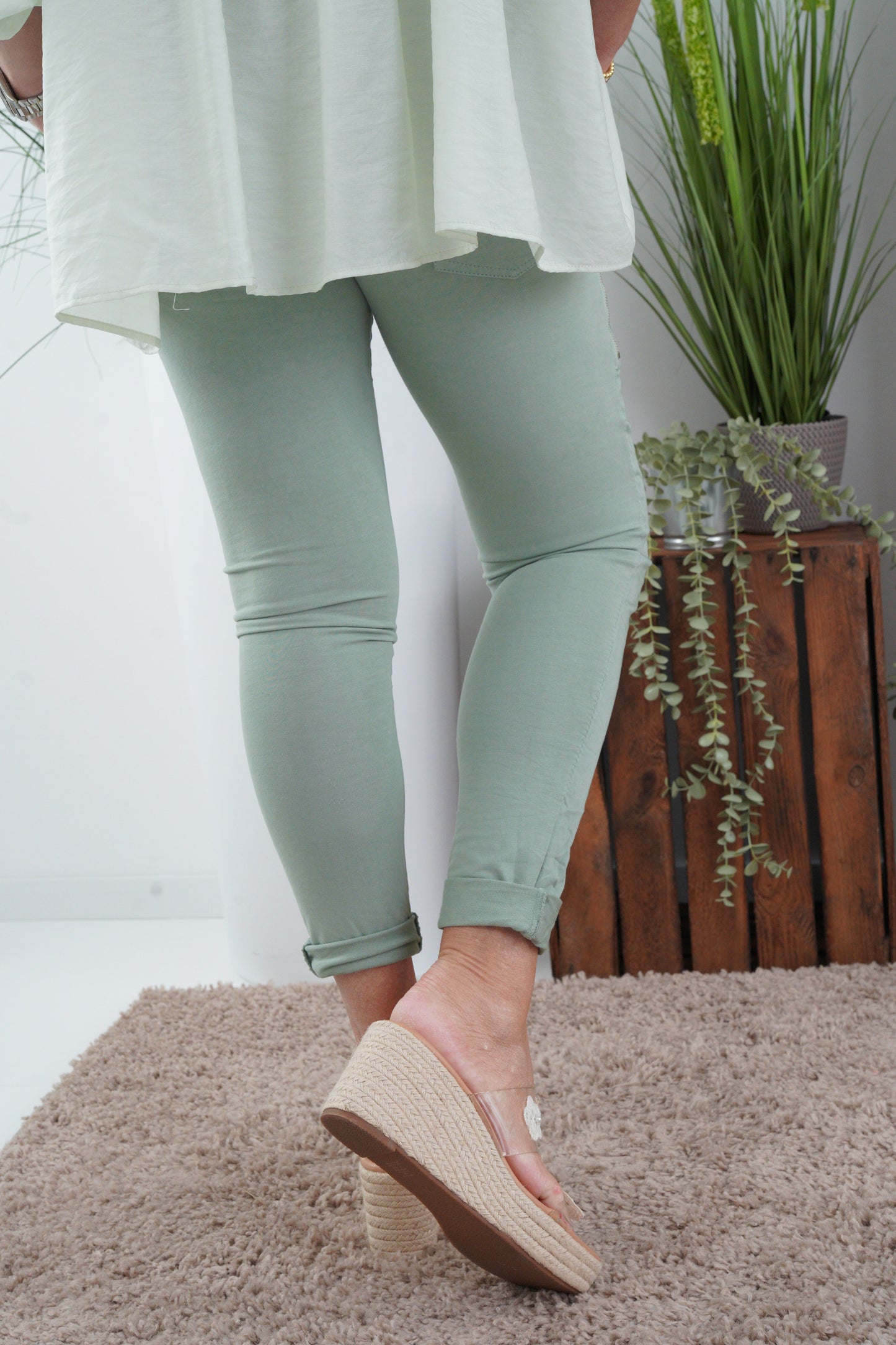 Joggpant in Khaki (36-40)