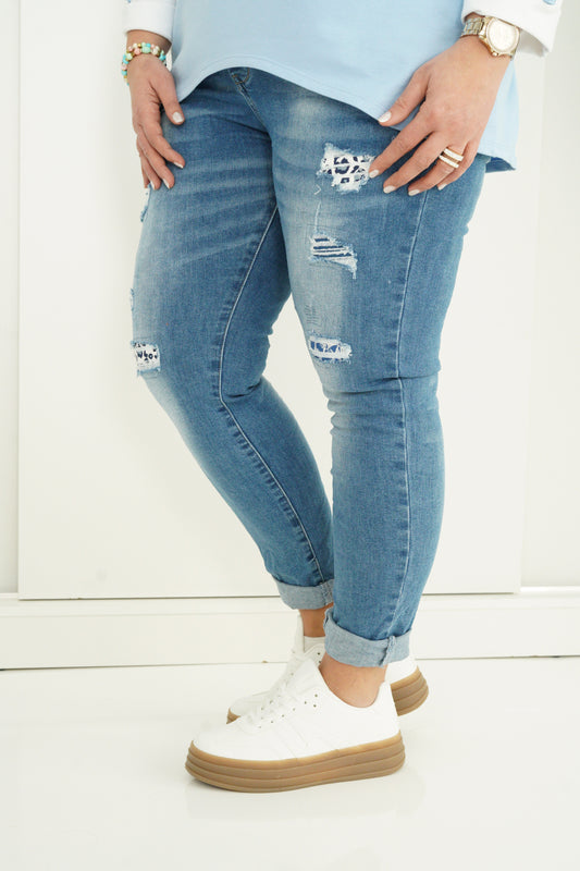 Jeans in Denim Blue (M-XL)