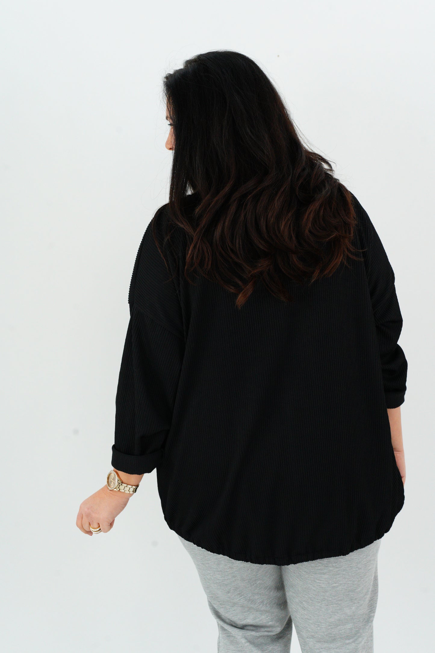 Shirt in Schwarz (42-46+)