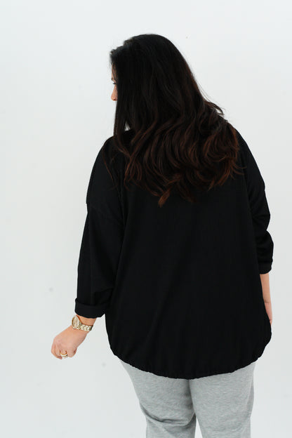 Shirt in Schwarz (42-46+)