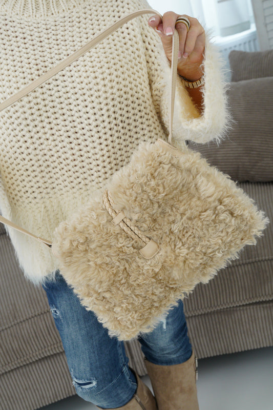Tasche in Beige