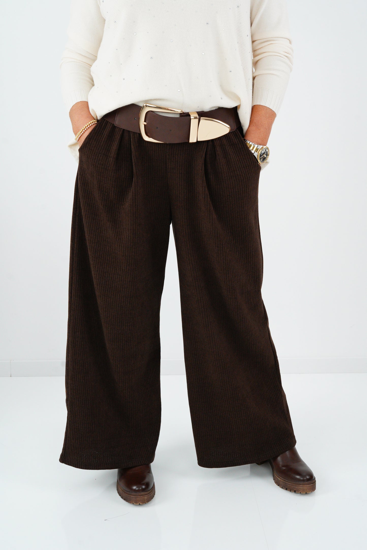 Marlenehose in Chocolate (38-42)