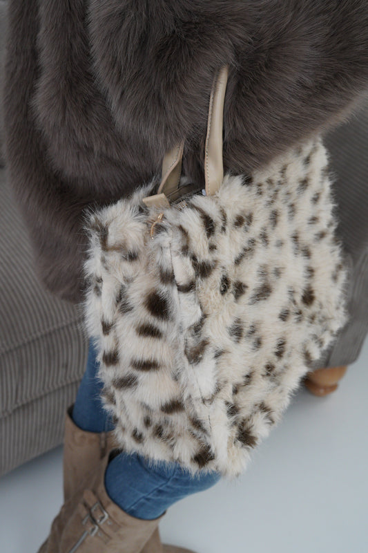 Tasche in Leo-Beige