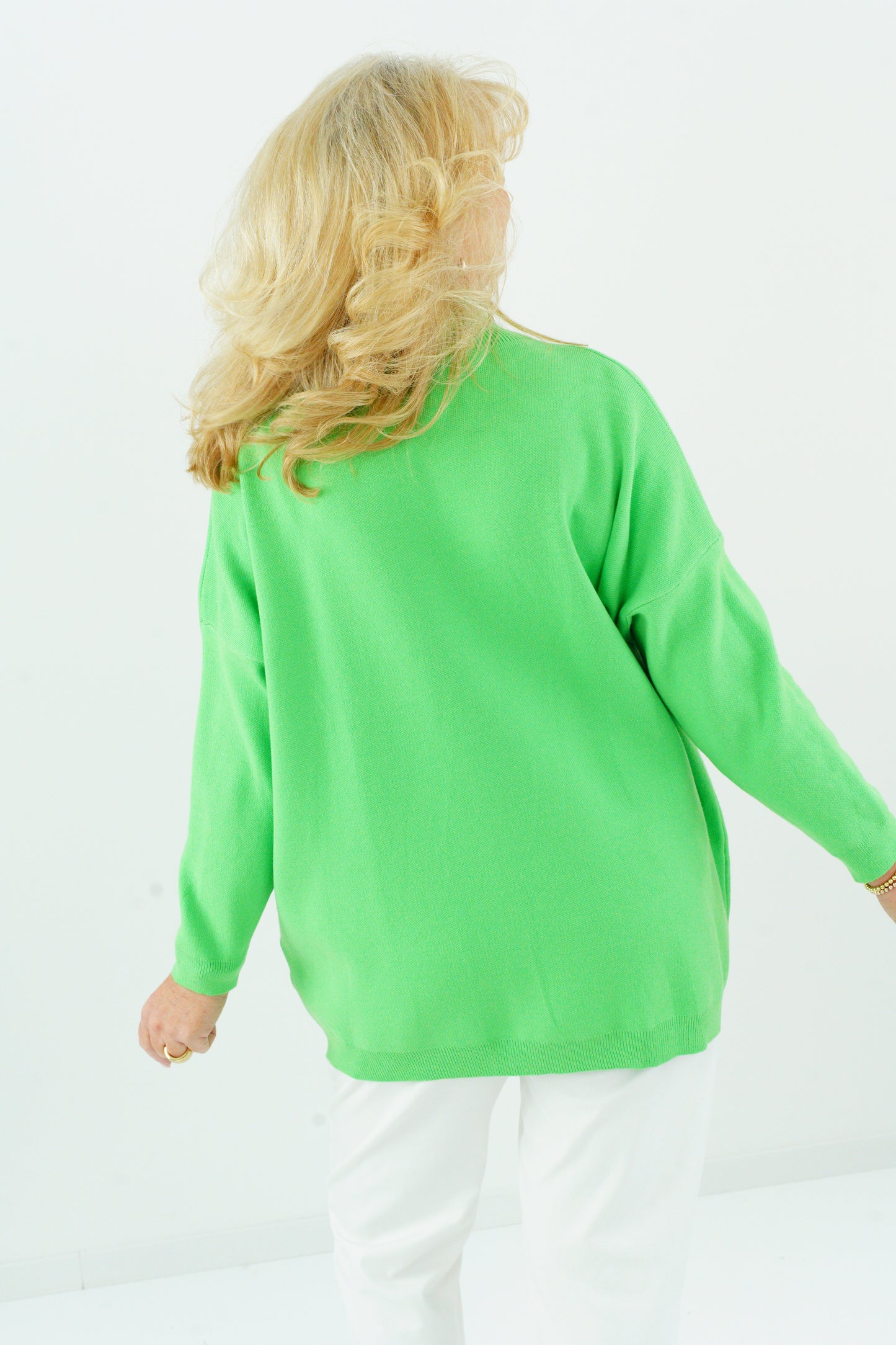 Pullover in Appel Green (40-44)