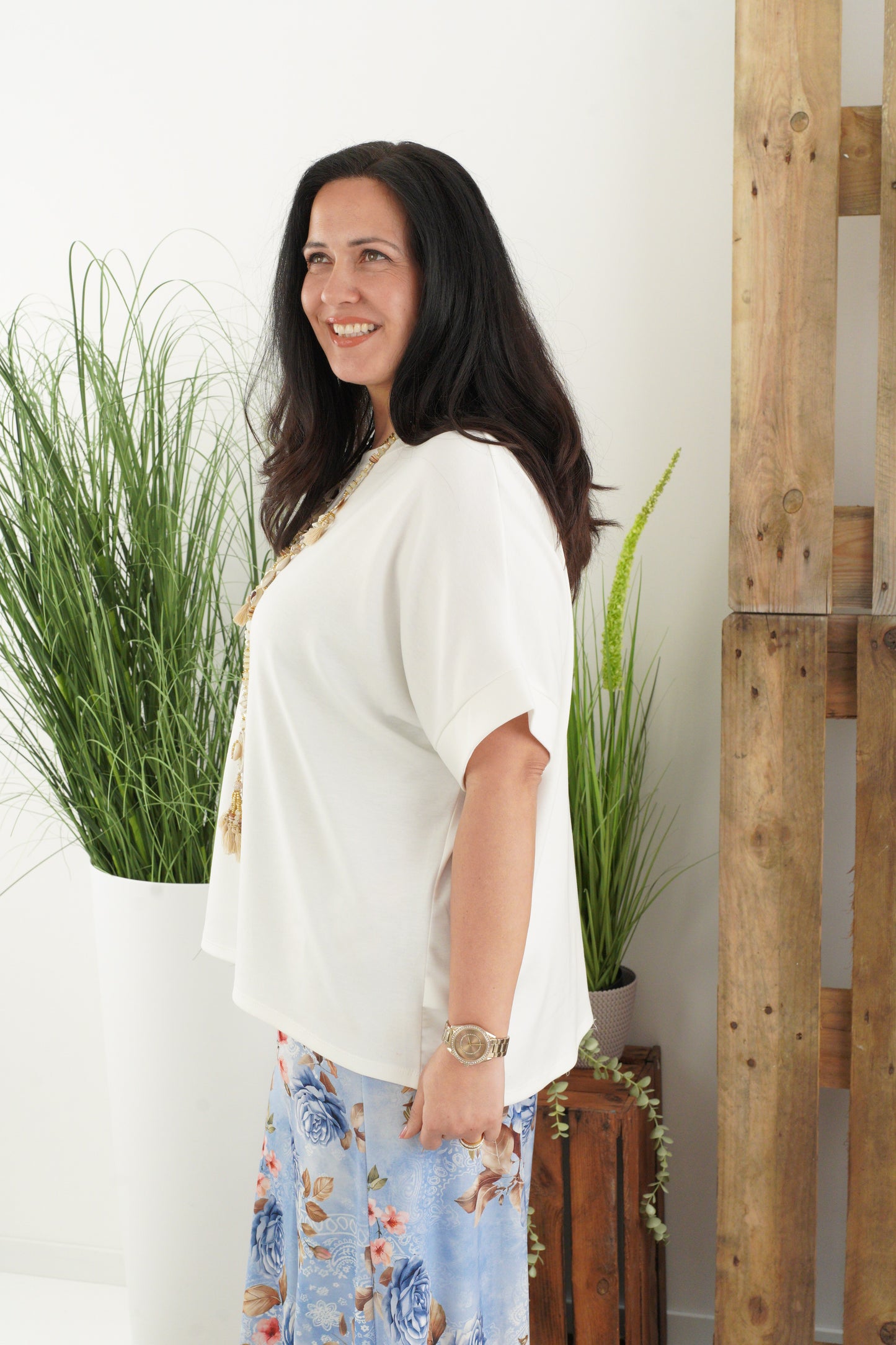 Shirt in Off-White (42-46)