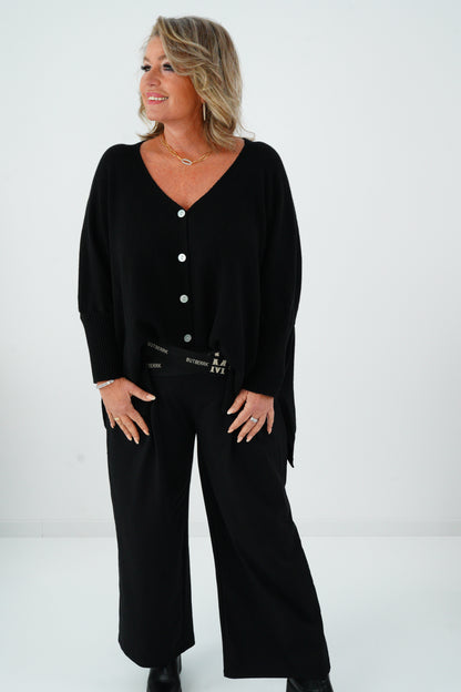 Pullover in Schwarz (36-48) Onesize