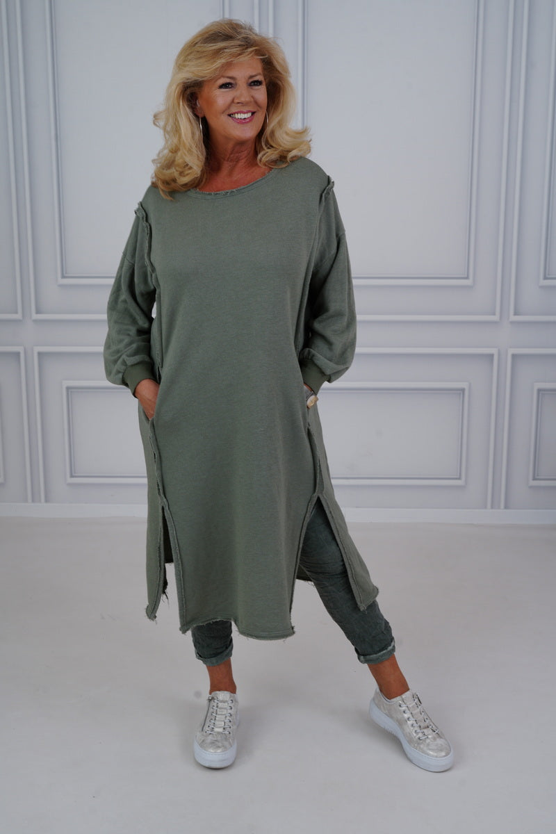 Long Sweatshirt "Paige" (38-42+)