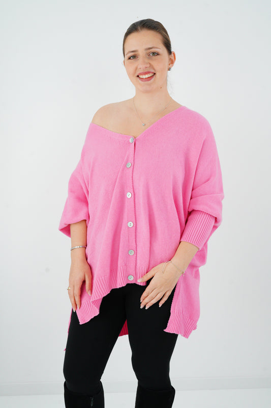 Pullover in Pink (36-48) Onesize