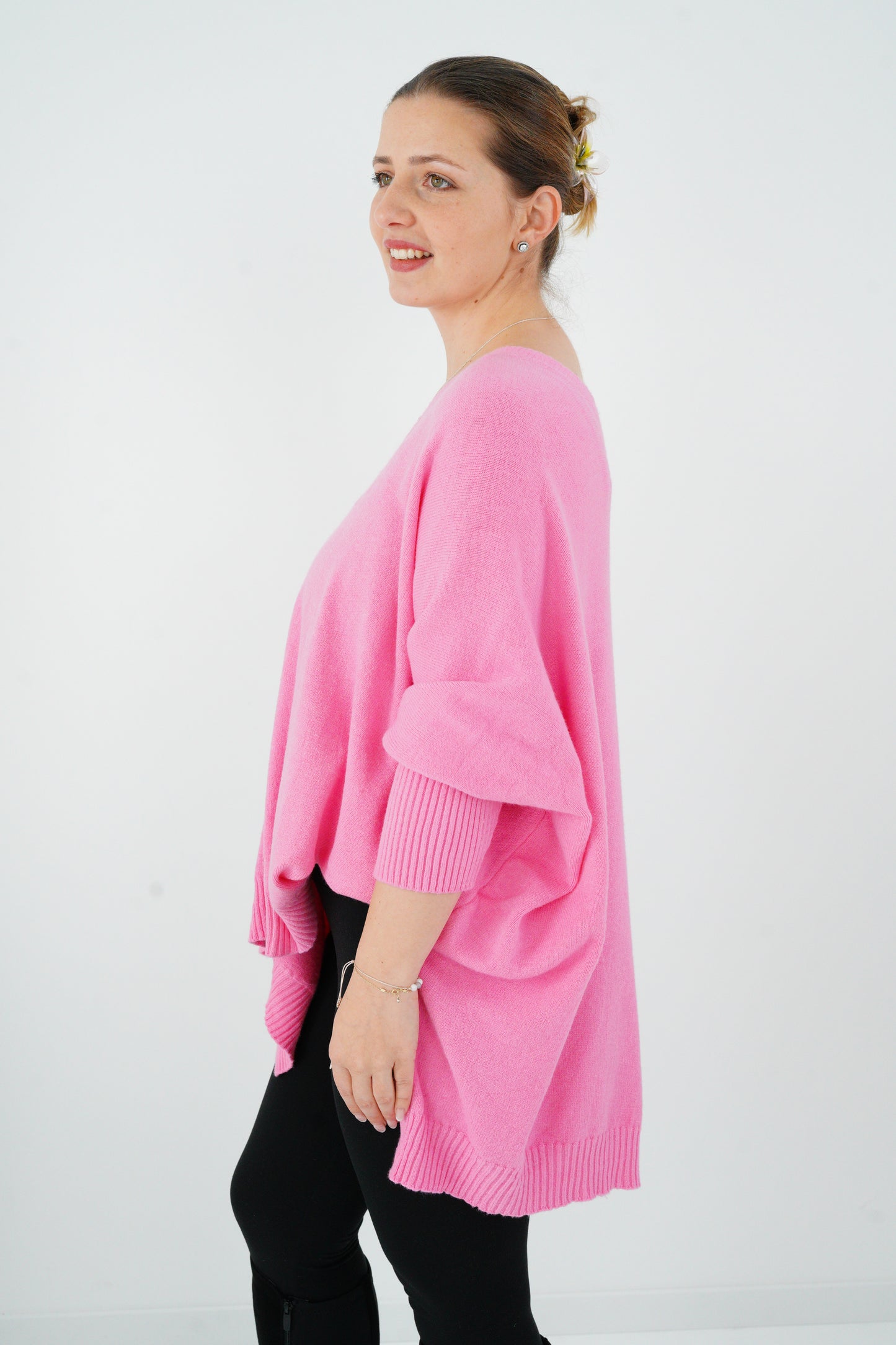 Pullover in Pink (36-48) Onesize