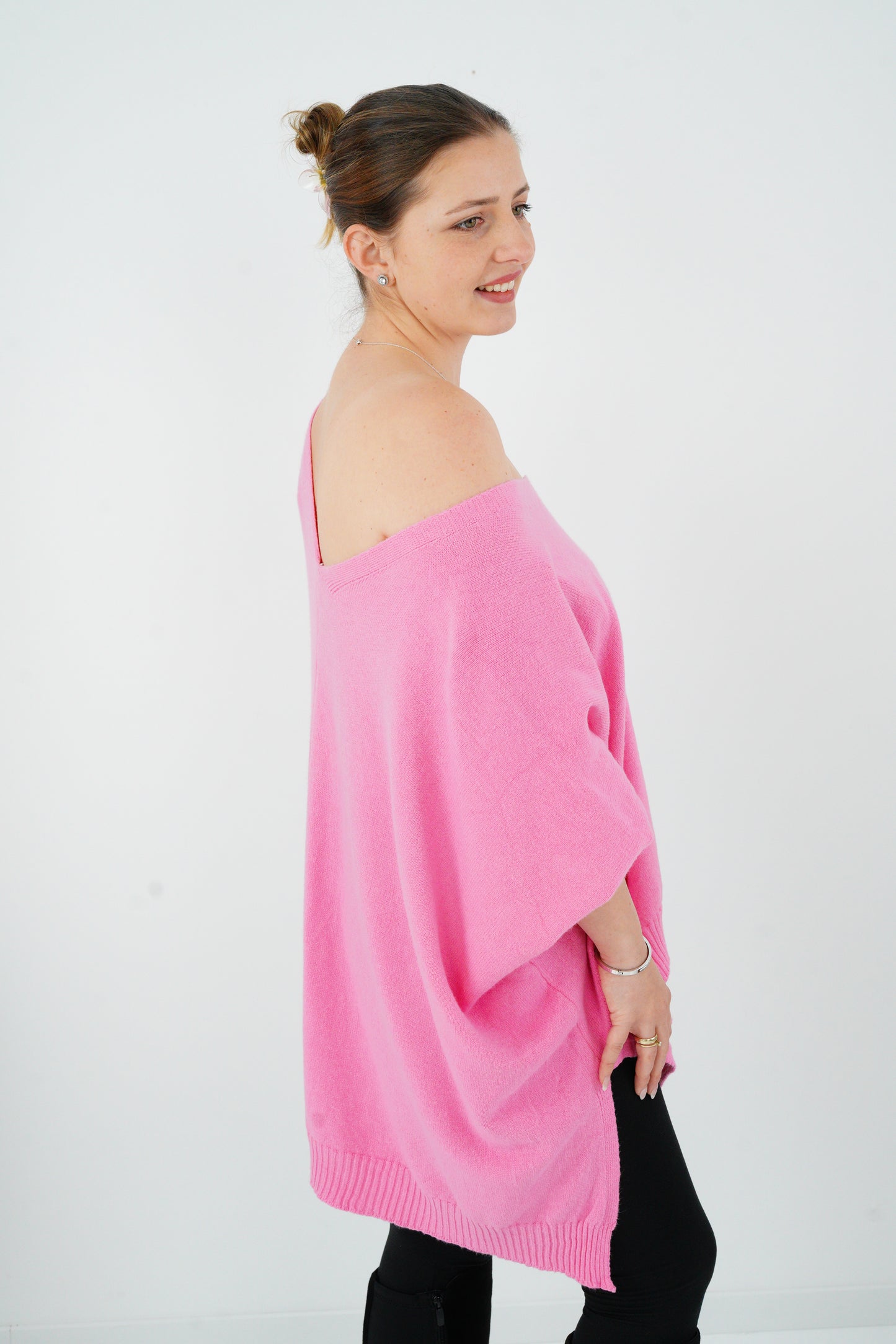 Pullover in Pink (36-48) Onesize