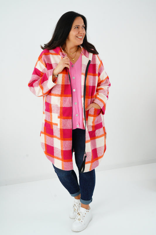 Jacke in Pink (42-44+)