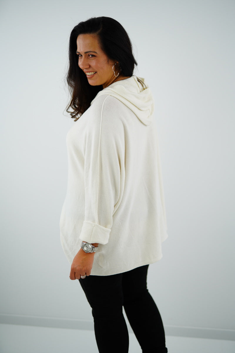 Pullover "Loredana" (42-46+) ecru