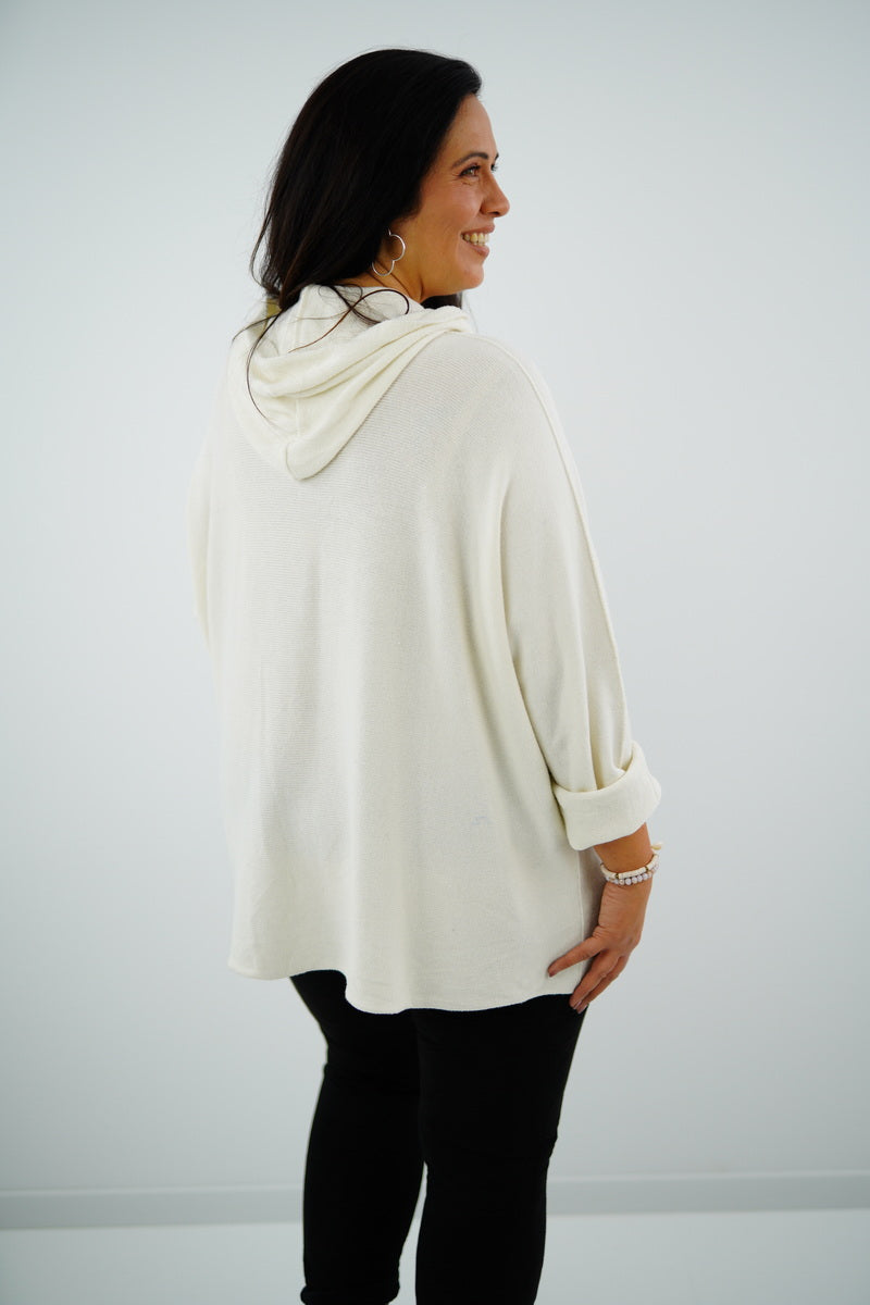 Pullover "Loredana" (42-46+) ecru