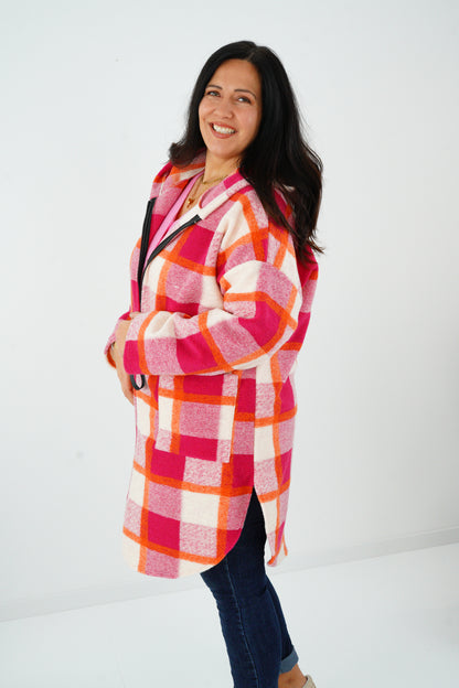 Jacke in Pink (42-44+)