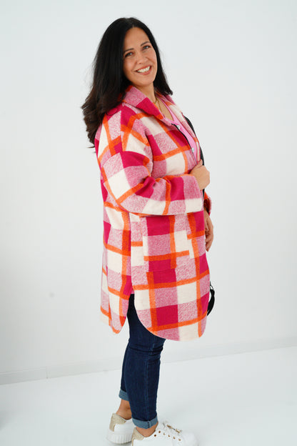 Jacke in Pink (42-44+)