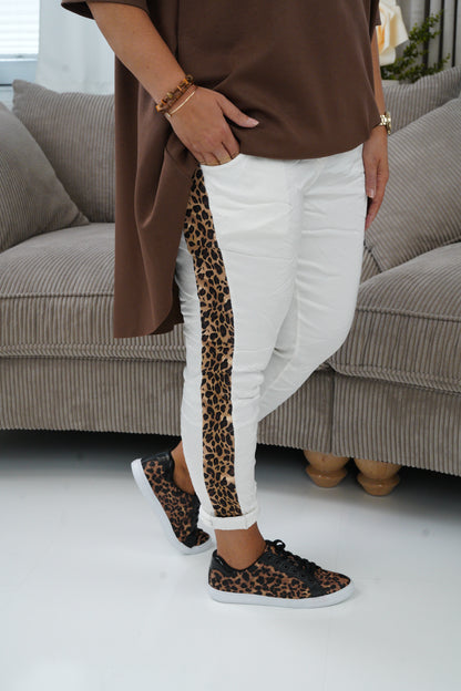 Joggpant in Weiß (38-42+)