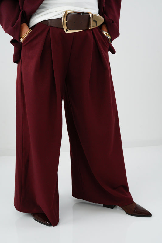 Marlenehose in Bordeaux (38-42)