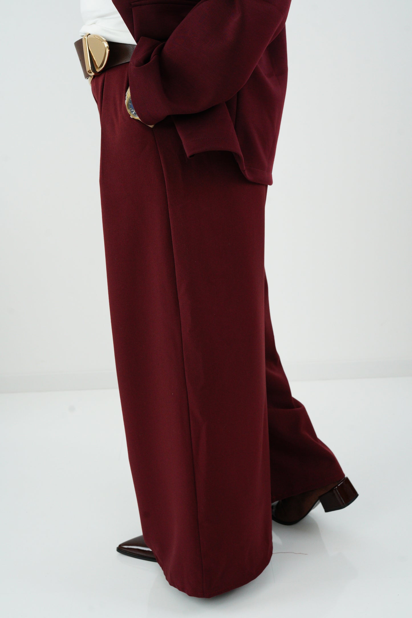 Marlenehose in Bordeaux (38-42)