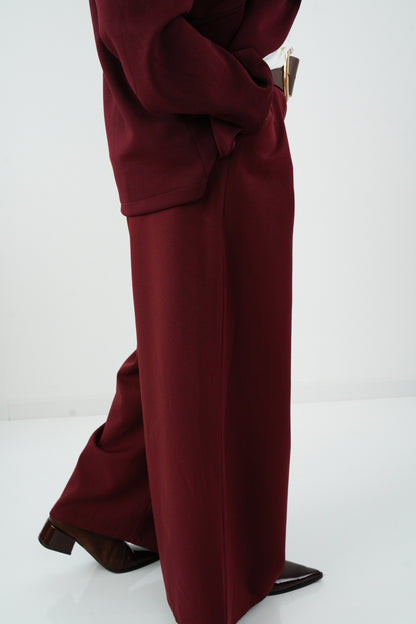 Marlenehose in Bordeaux (38-42)