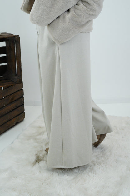 ❗Lieferzeit 10 Werktage❗Palazzo Hose in Beige (38-42)
