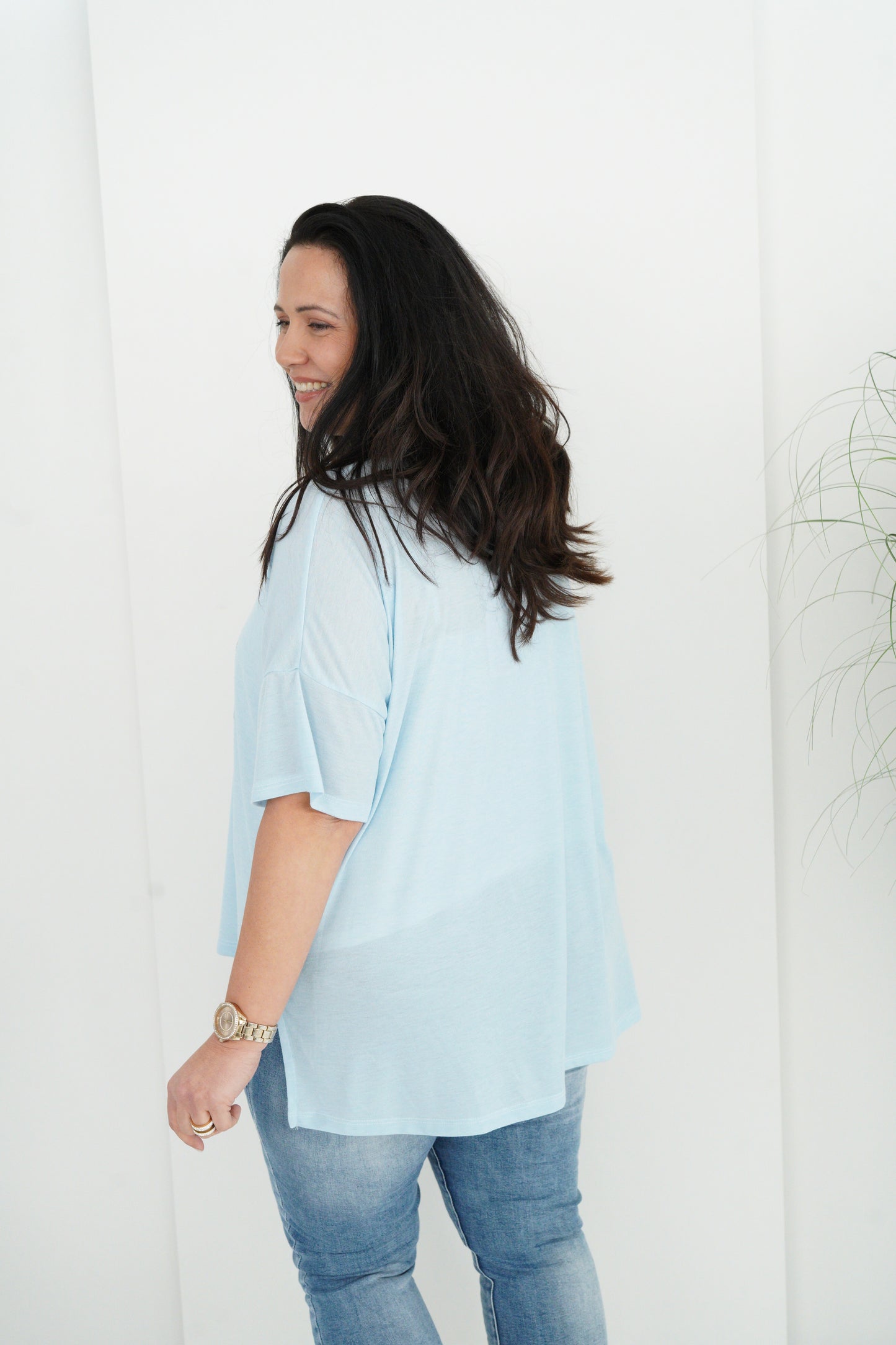 T-Shirt in Hellblau (42-46)