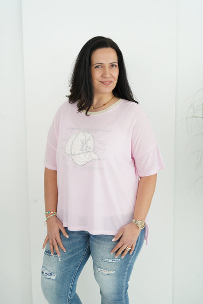 T-Shirt in Rosé (42-46)