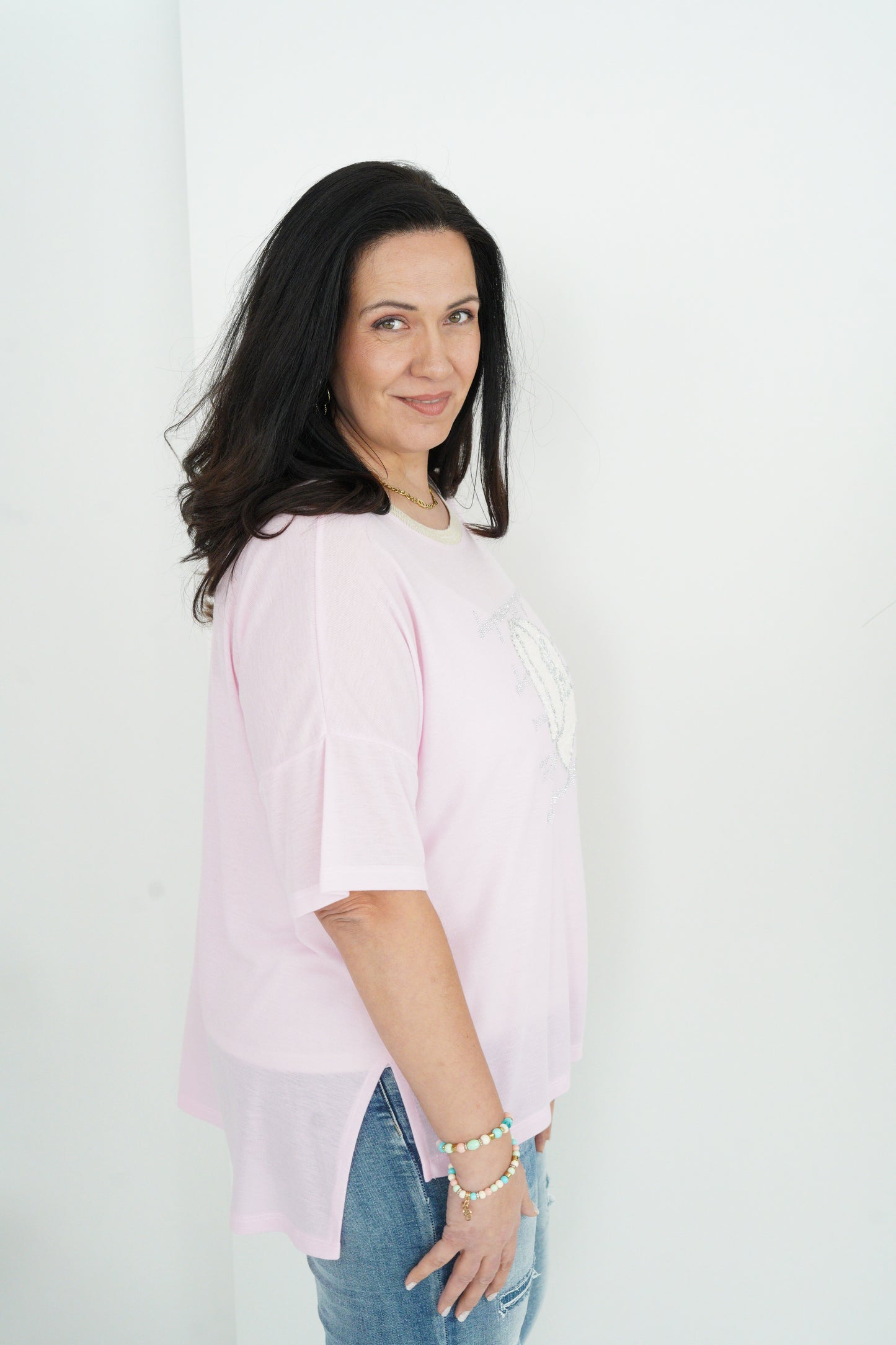 T-Shirt in Rosé (42-46)