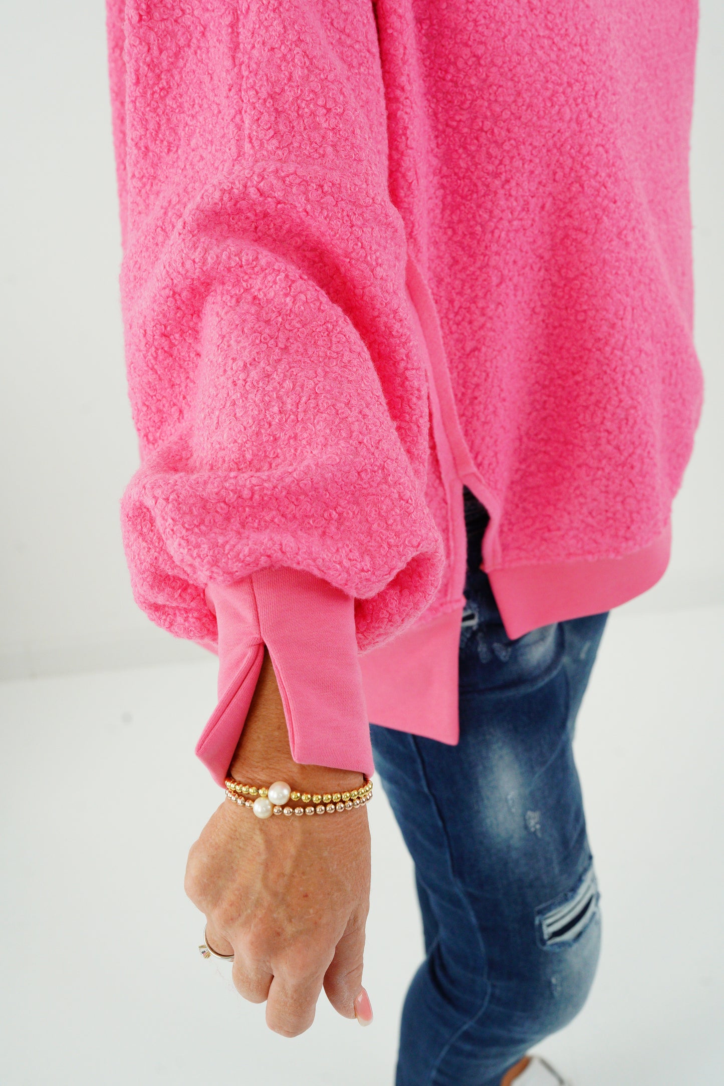 Sweatshirt in Pink (38-46) Onesize