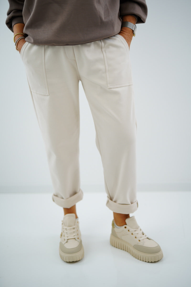 Joggpant "Danielle" (38-42+) beige