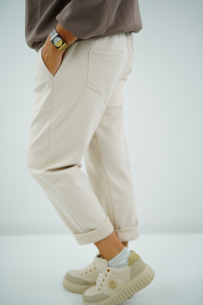 Joggpant "Danielle" (38-42+) beige