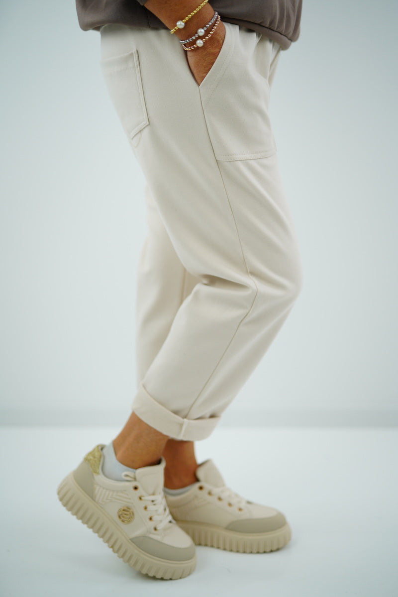 Joggpant "Danielle" (38-42+) beige