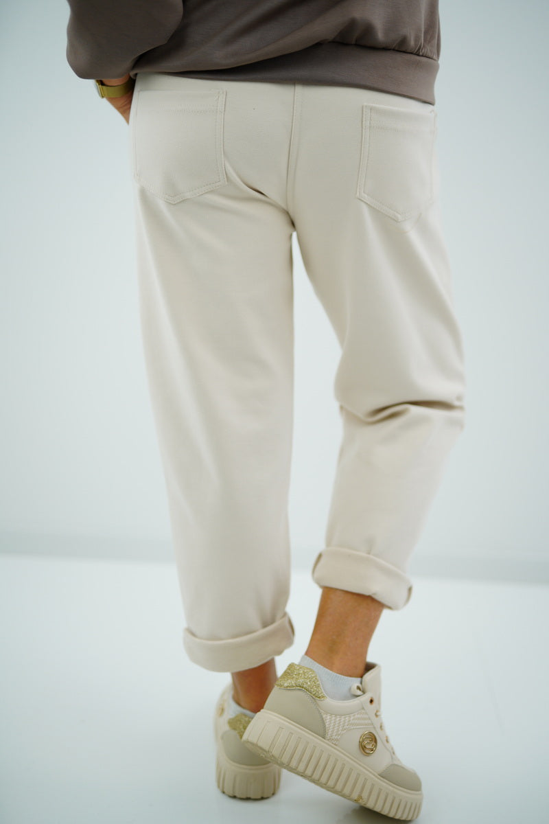 Joggpant "Danielle" (38-42+) beige