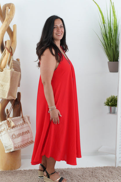 Kleid in Rot (40-44)