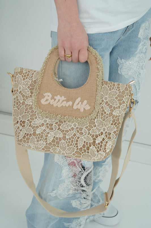 Tasche in Beige