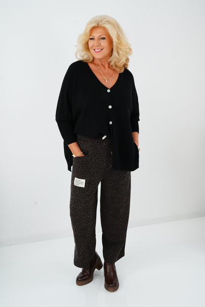 Joggpant in Dark Chocolate (38-42)