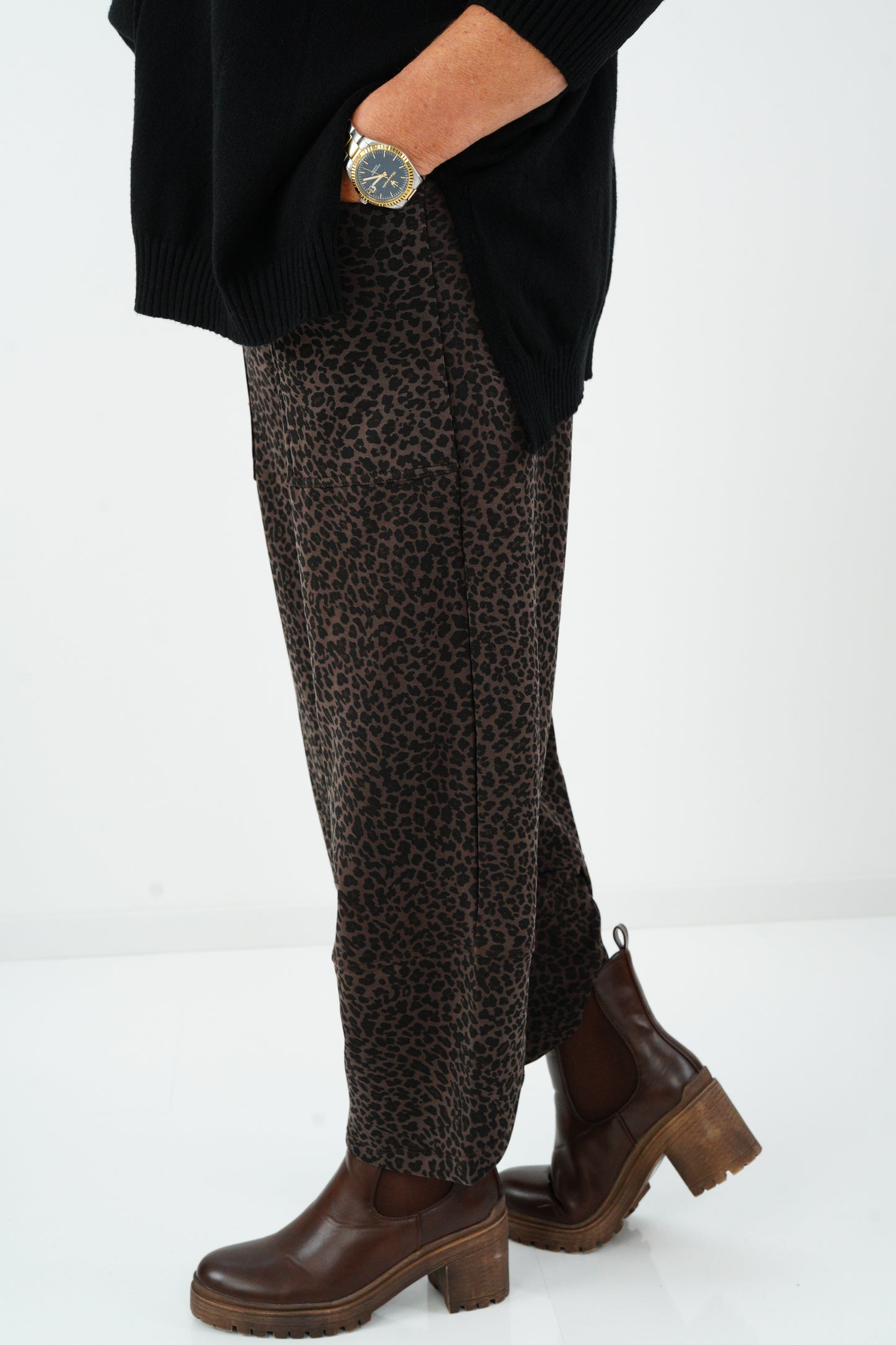 Joggpant in Dark Chocolate (38-42)