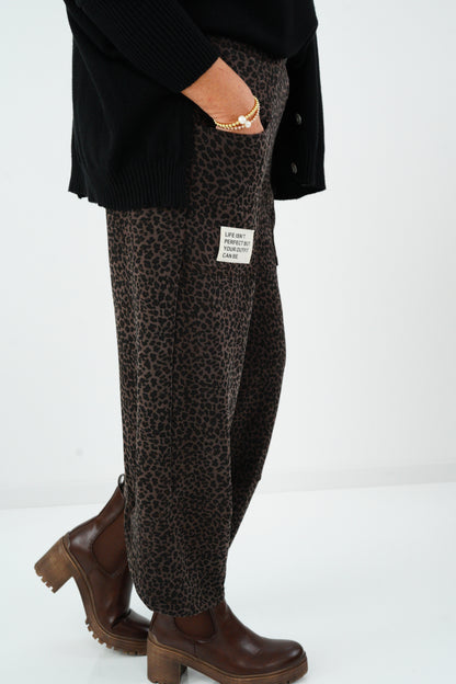 Joggpant in Dark Chocolate (38-42)