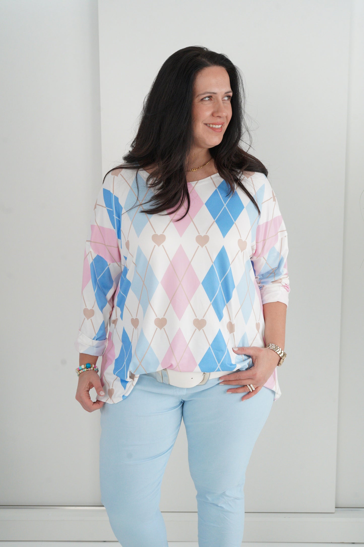 Shirt in Hellblau (42-46)