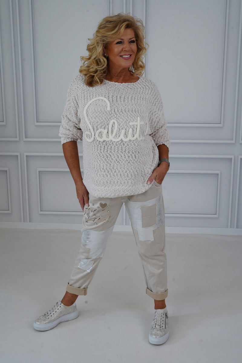 Pullover "Salut" (38-42+)